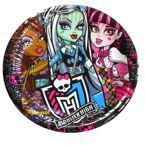 Talerze papierowe Monster High 8szt./op.