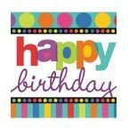 Serwetki papierowe, Happy Birthday - 16szt./op.