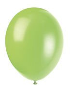 Balony lateksowe, zielone 10szt./op.