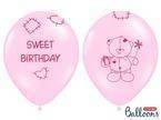 Balony "Sweet Birthday"-6szt./op.