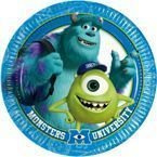 Talerzyki papierowe Monsters University 8szt./op.